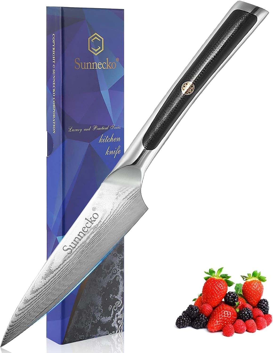Sunnecko Japanese Paring Knife