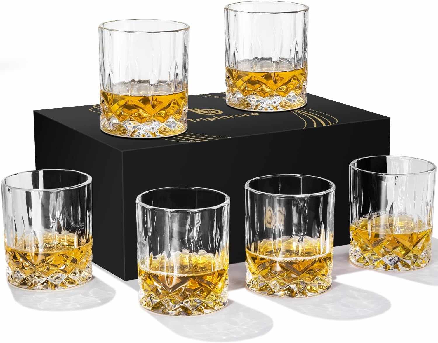 Triplorare Whisky Glasses