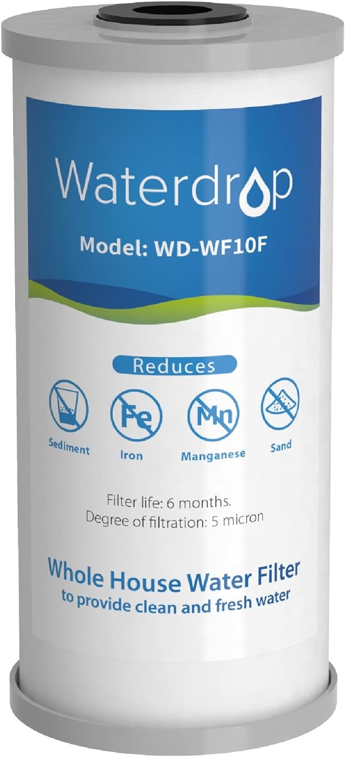 Waterdrop Whole House Iron Water Filter