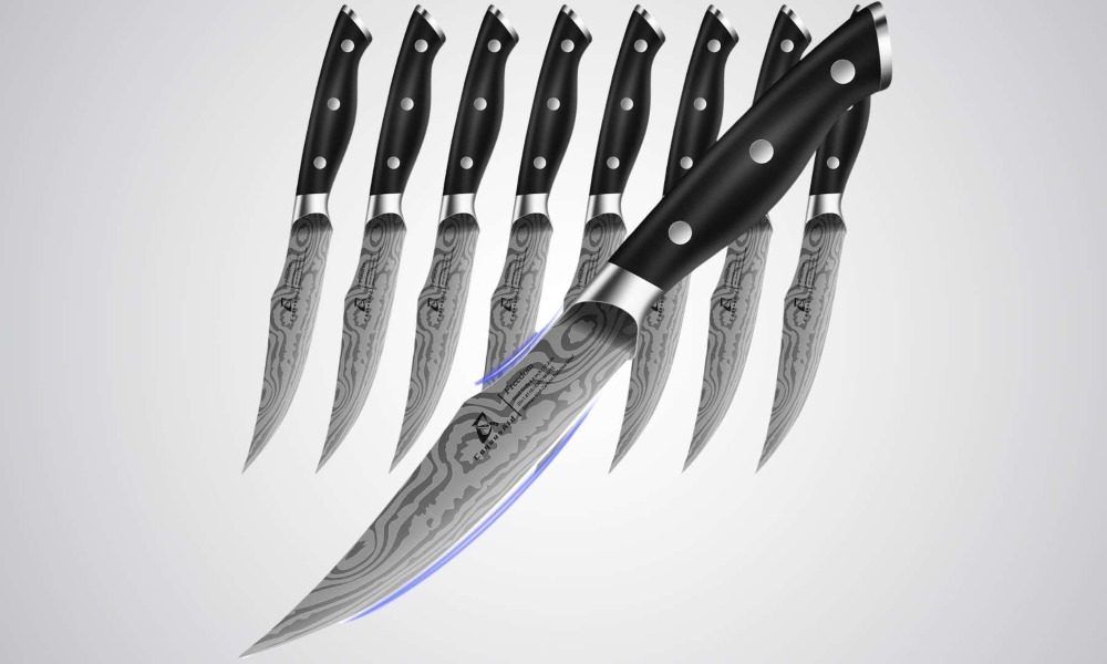 damascus steak knives | 7 best options of 2024