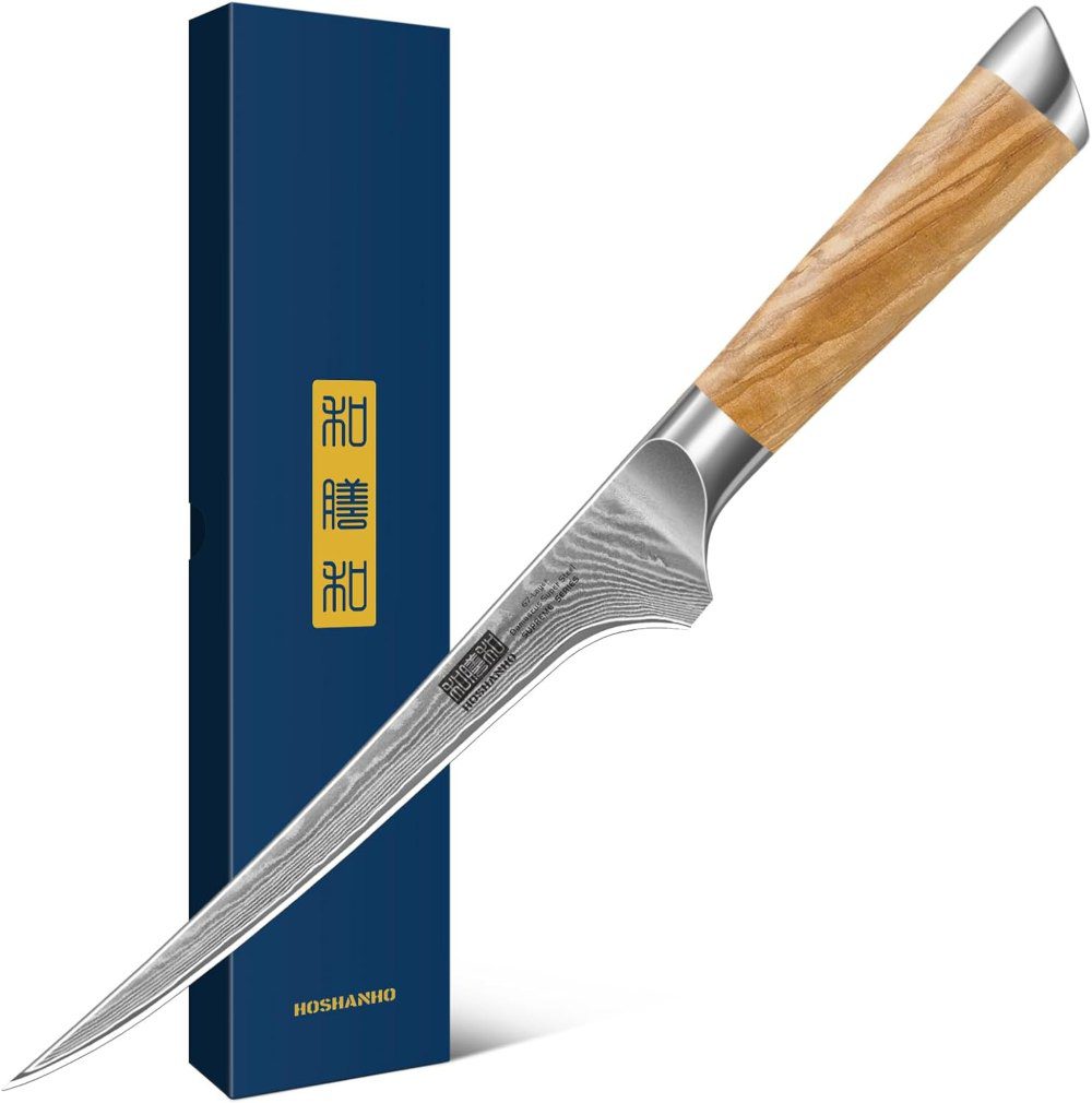 hoshanho damascus fillet knife - runner up