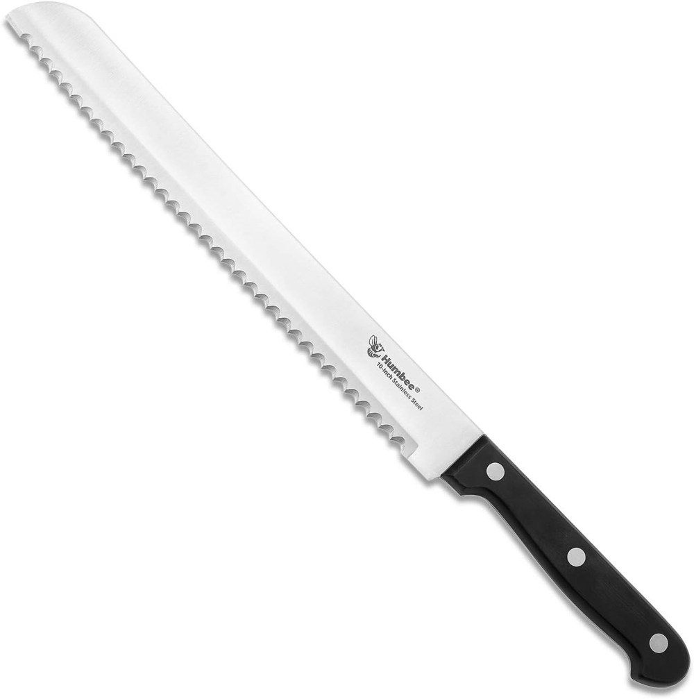 humbee serrated knife - easy to hold