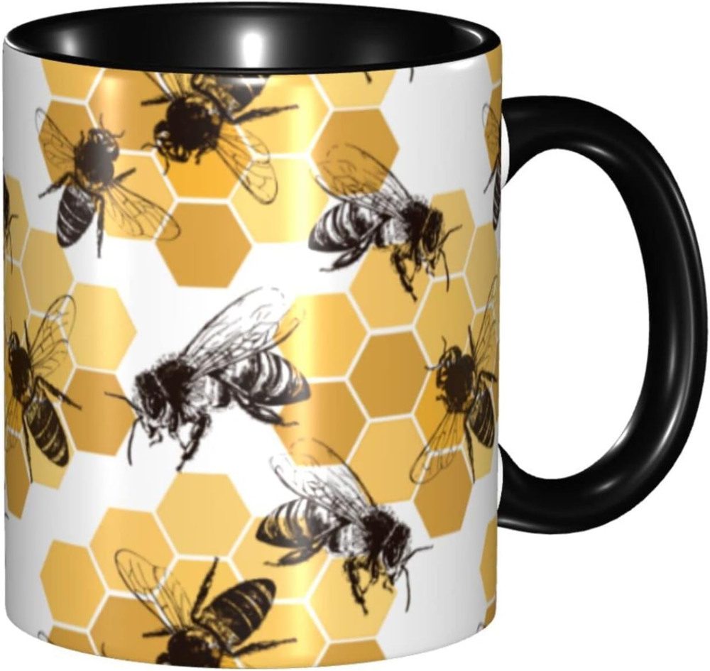 jumou bee coffee mug - best value