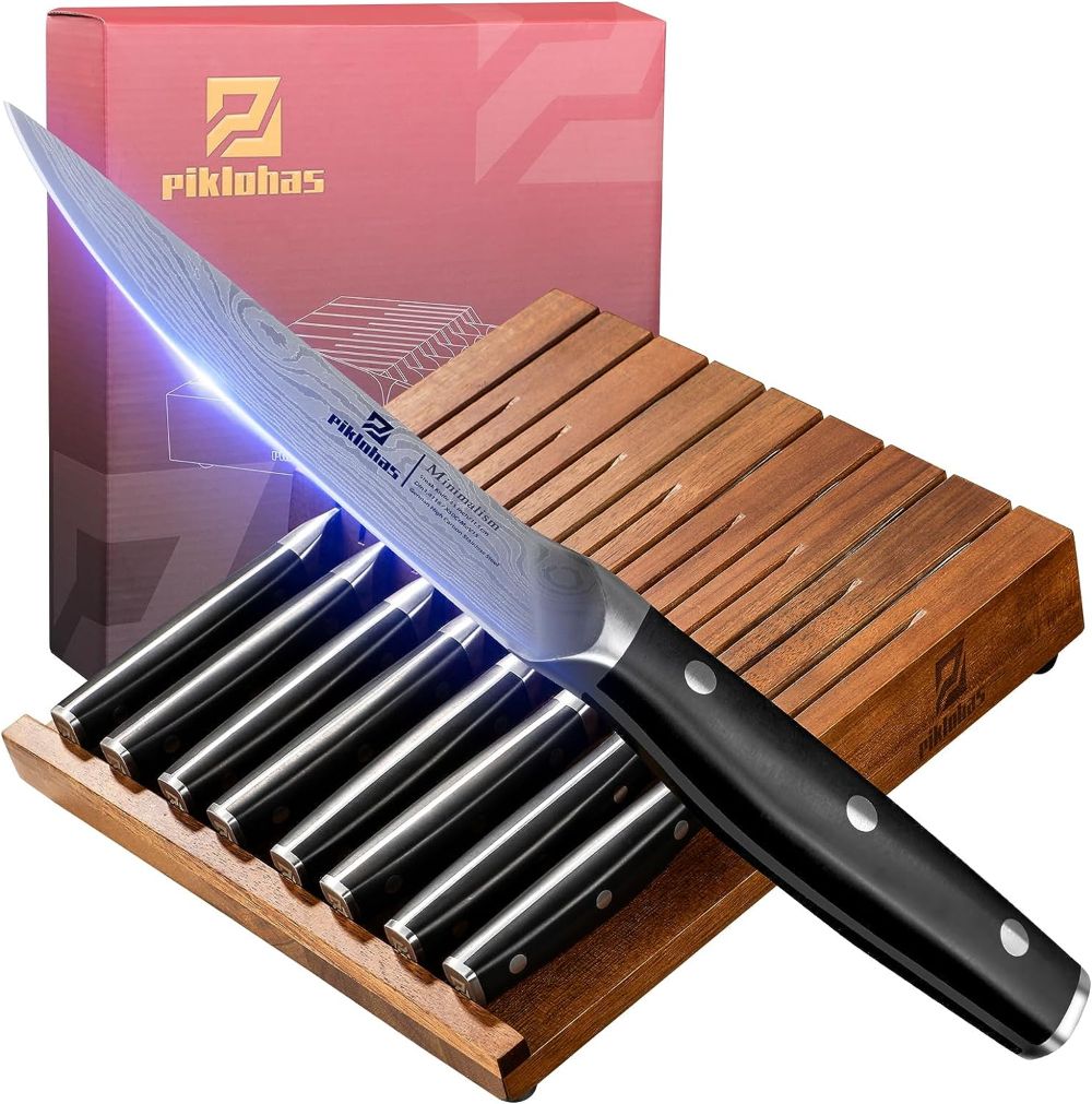 piklohas steak knives set - runner up