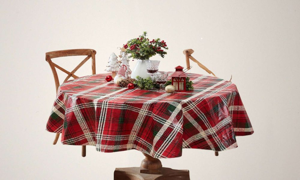 tartan tablecloth | 5 best options of 2024