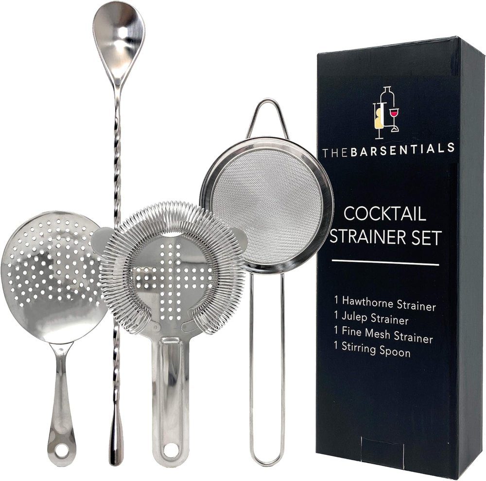 the barsentials cocktail strainer set - professional quality