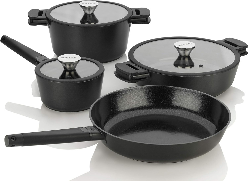 Cast Aluminum Cookware | 7 Best Options of 2024 13 zavor noir cookware set - great design