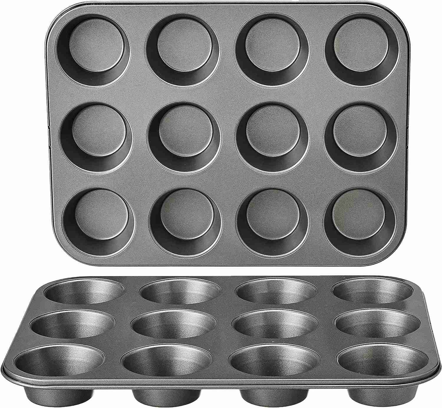 Amazon Basics Nonstick Round Muffin Baking Pan