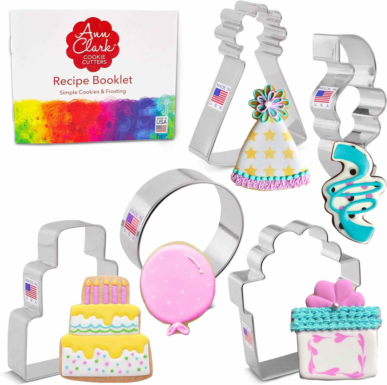 Ann Clark Birthday Cookie Cutters