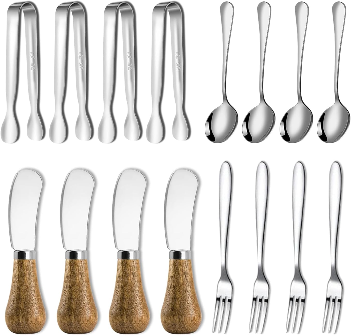Cirwurie Cheese Butter Spreader Knives Set 