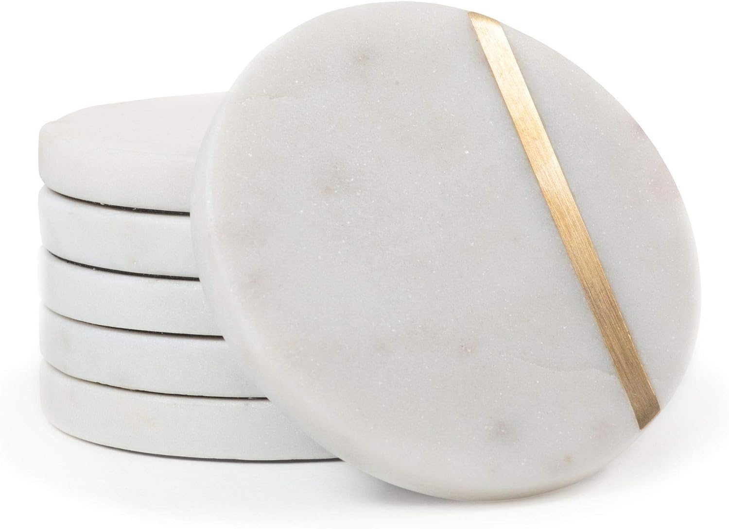 Cork & Mill Marble Coasters