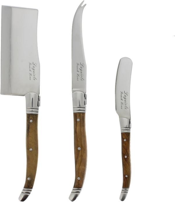 French Home Laguiole Cheese Knife Set