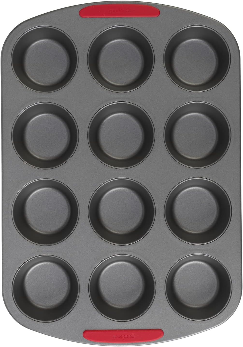 GoodCook MegaGrip 12-cup Nonstick Steel Cupcake and Muffin Pan