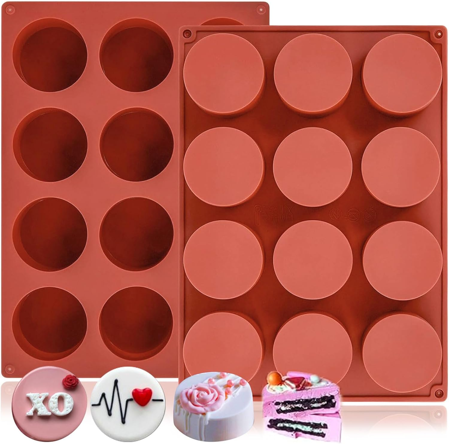 HKNMTT Oreo Silicone Molds