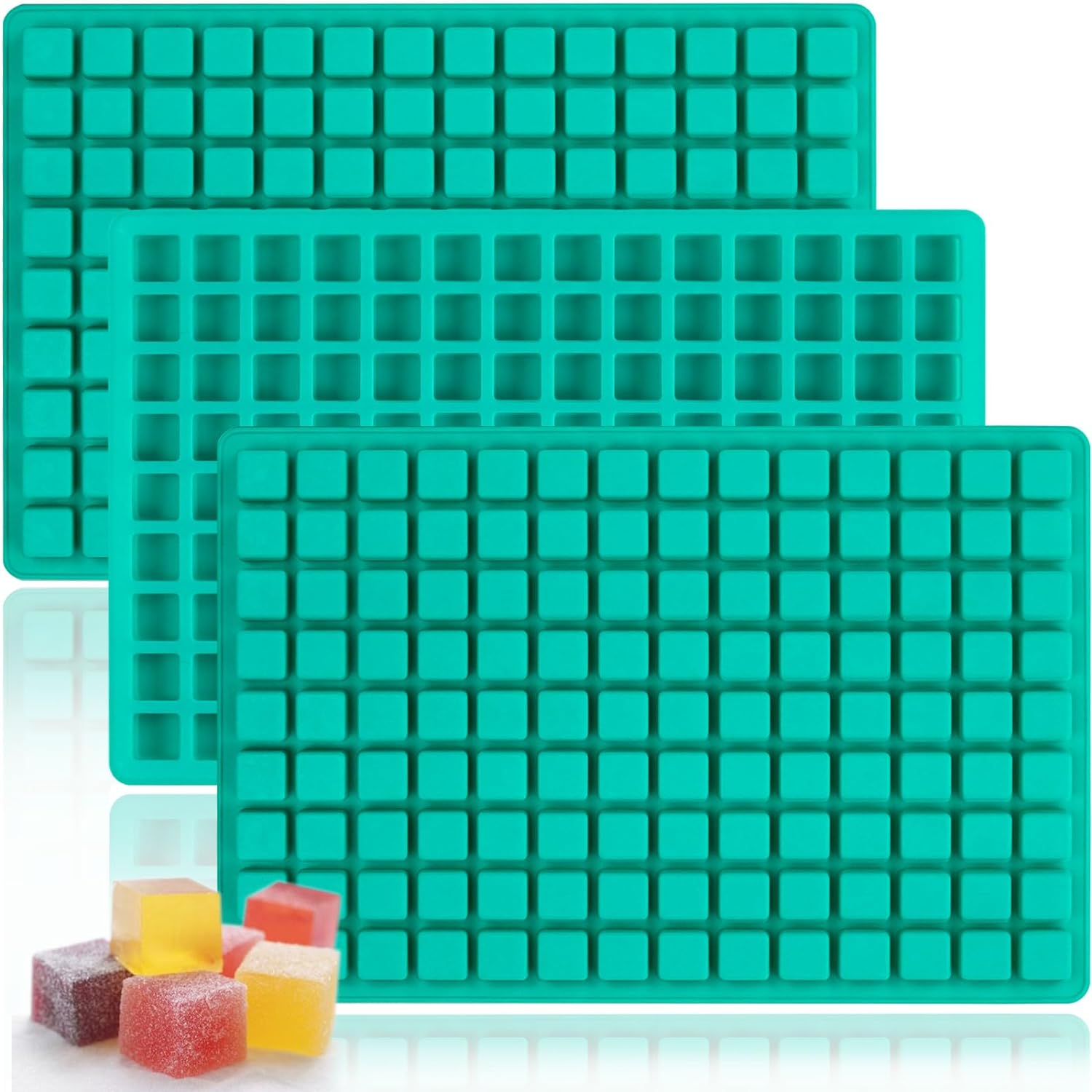 HKNMTT Square Gummy Molds
