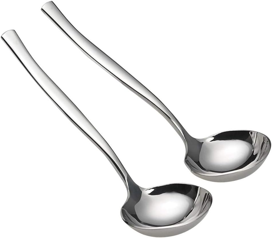 Idotry Stainless Steel Gravy Soup Spoon
