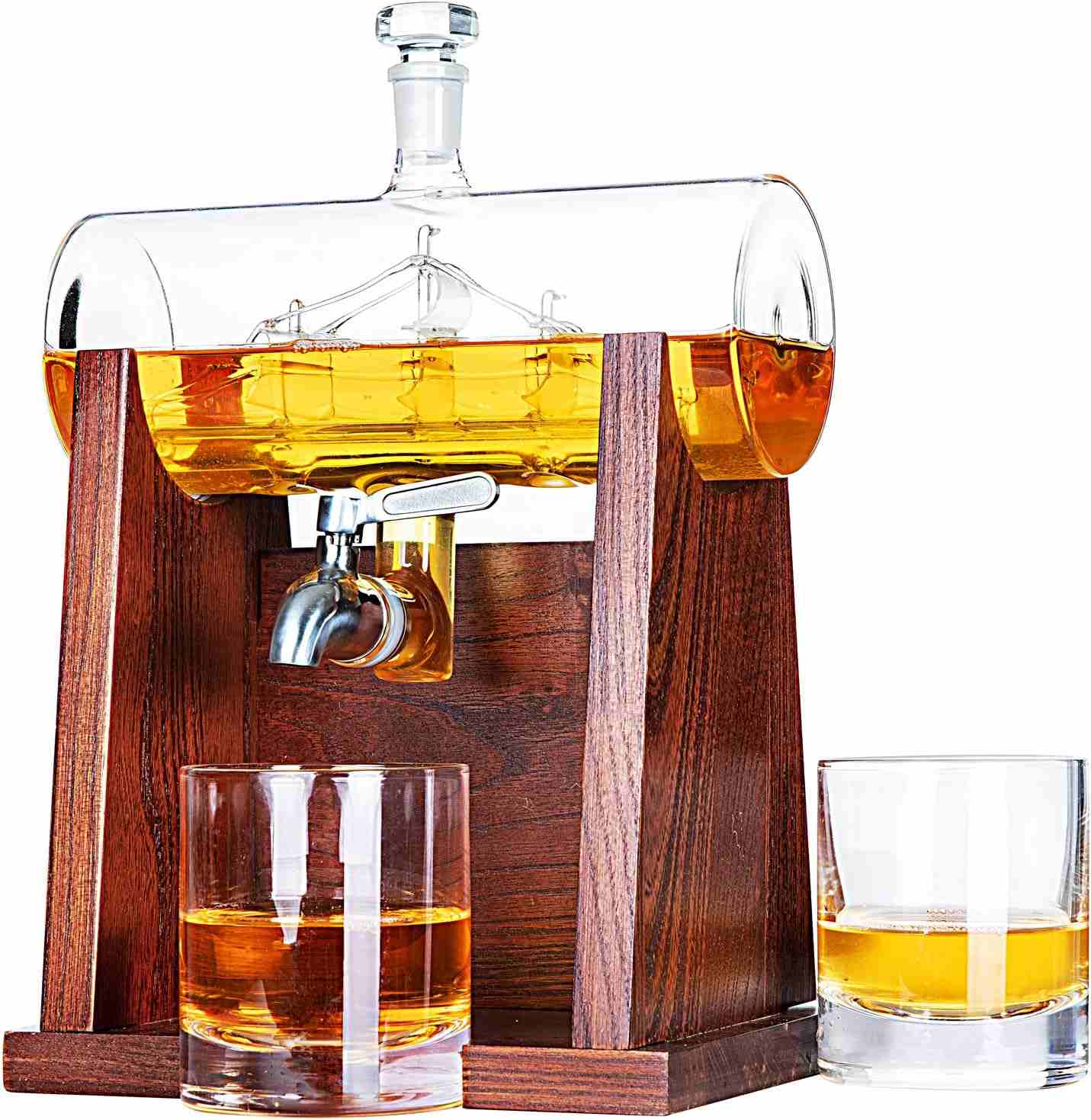 JILLMO Whiskey Decanter Sets for Men