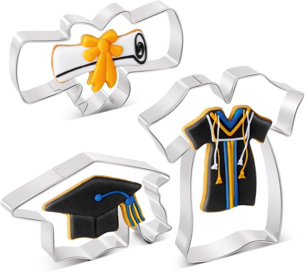KELOFKO Graduation Cookie Cutters Set