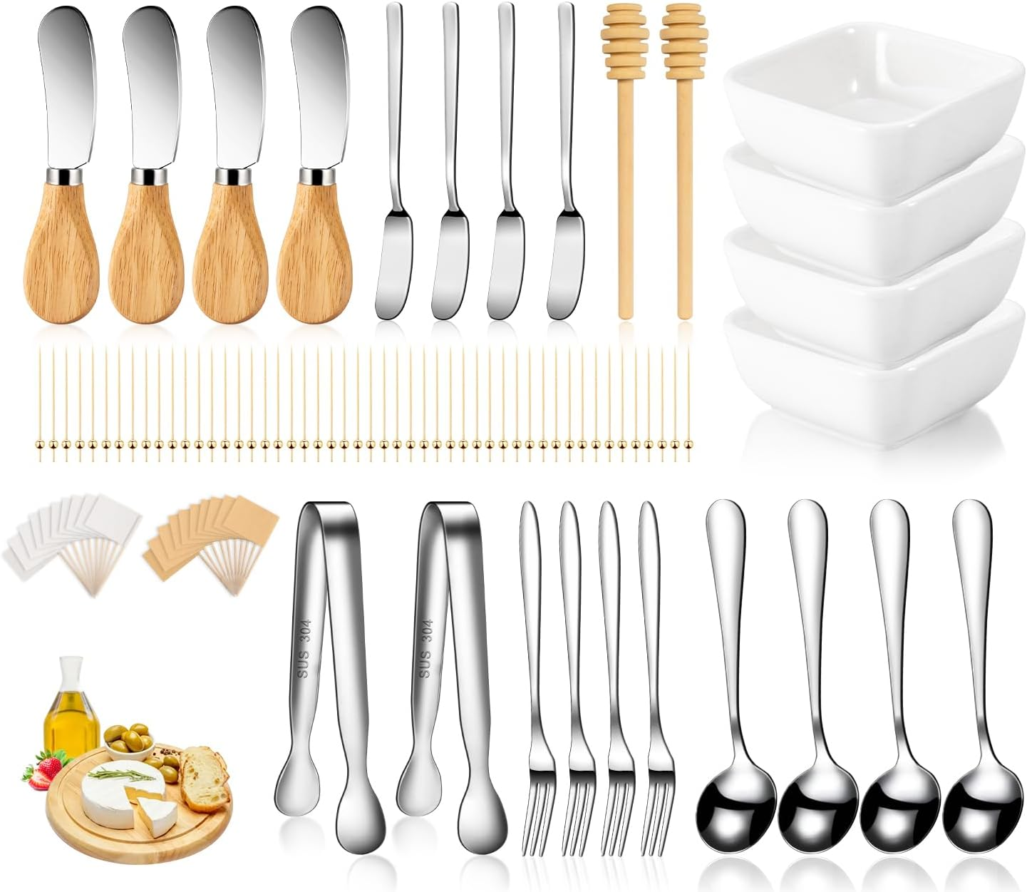 LifeMusican Charcuterie Board Accessories