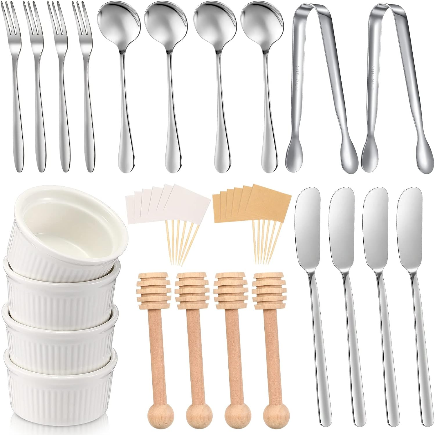 Lounsweer Charcuterie Board Accessories Utensils