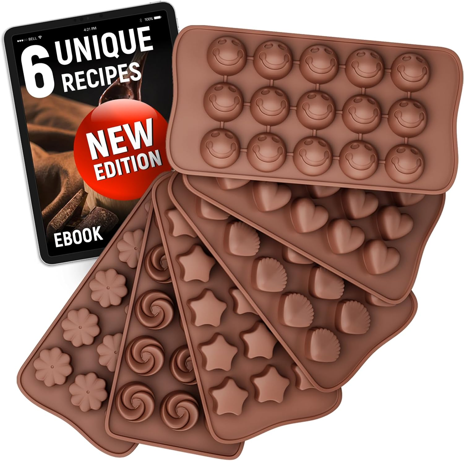 Mighty Cleaner Chocolate Molds Silicone
