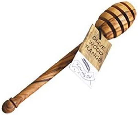 Naturally Med Olive Wood Honey Dipper