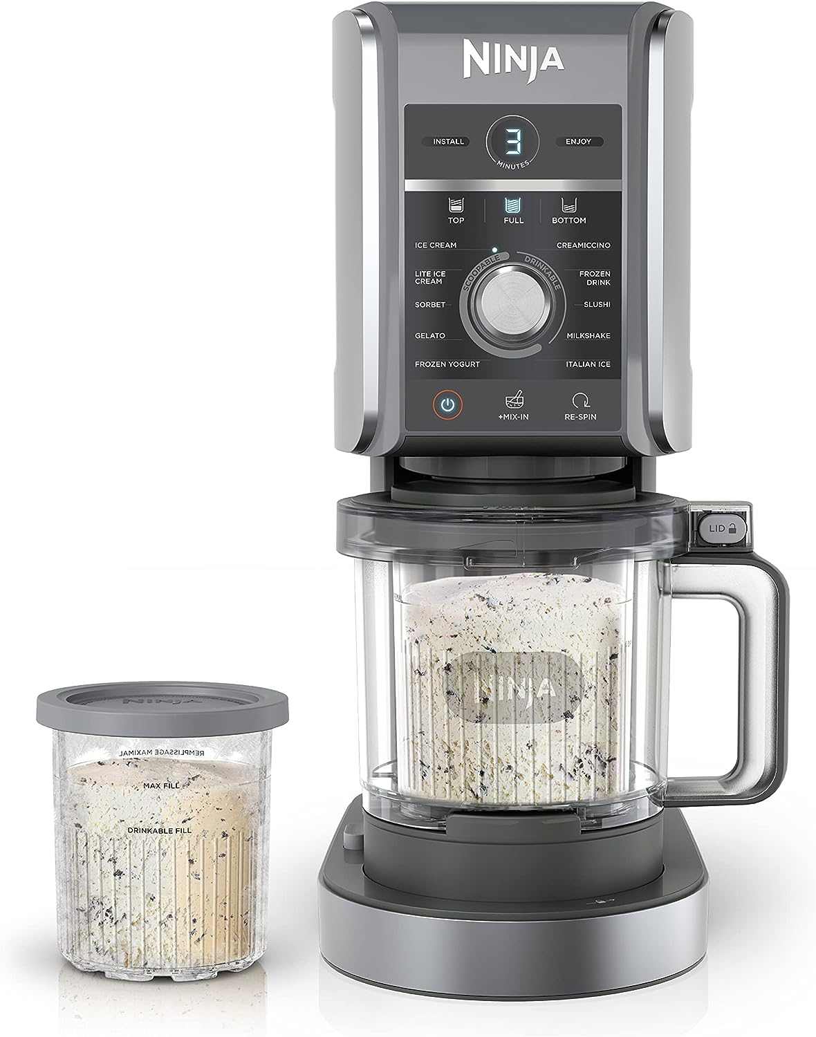 Ninja CREAMi Deluxe Ice Cream Maker