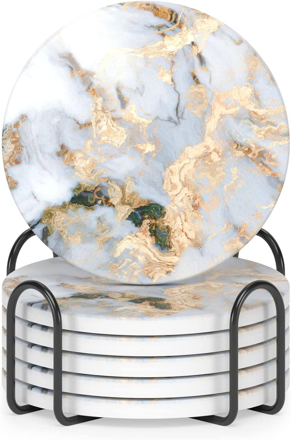 Nipichsha Marble Coasters