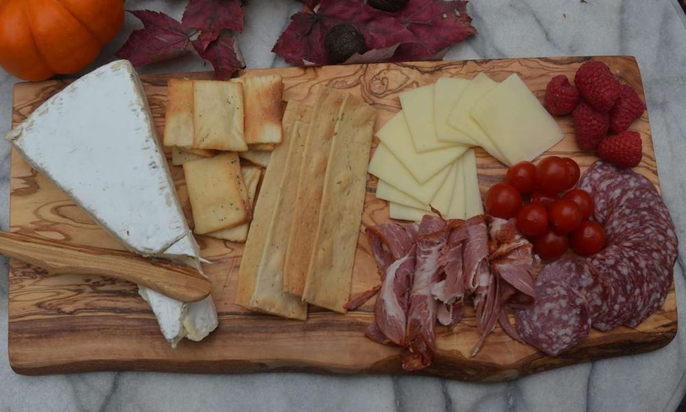 Olive Wood Charcuterie Board
