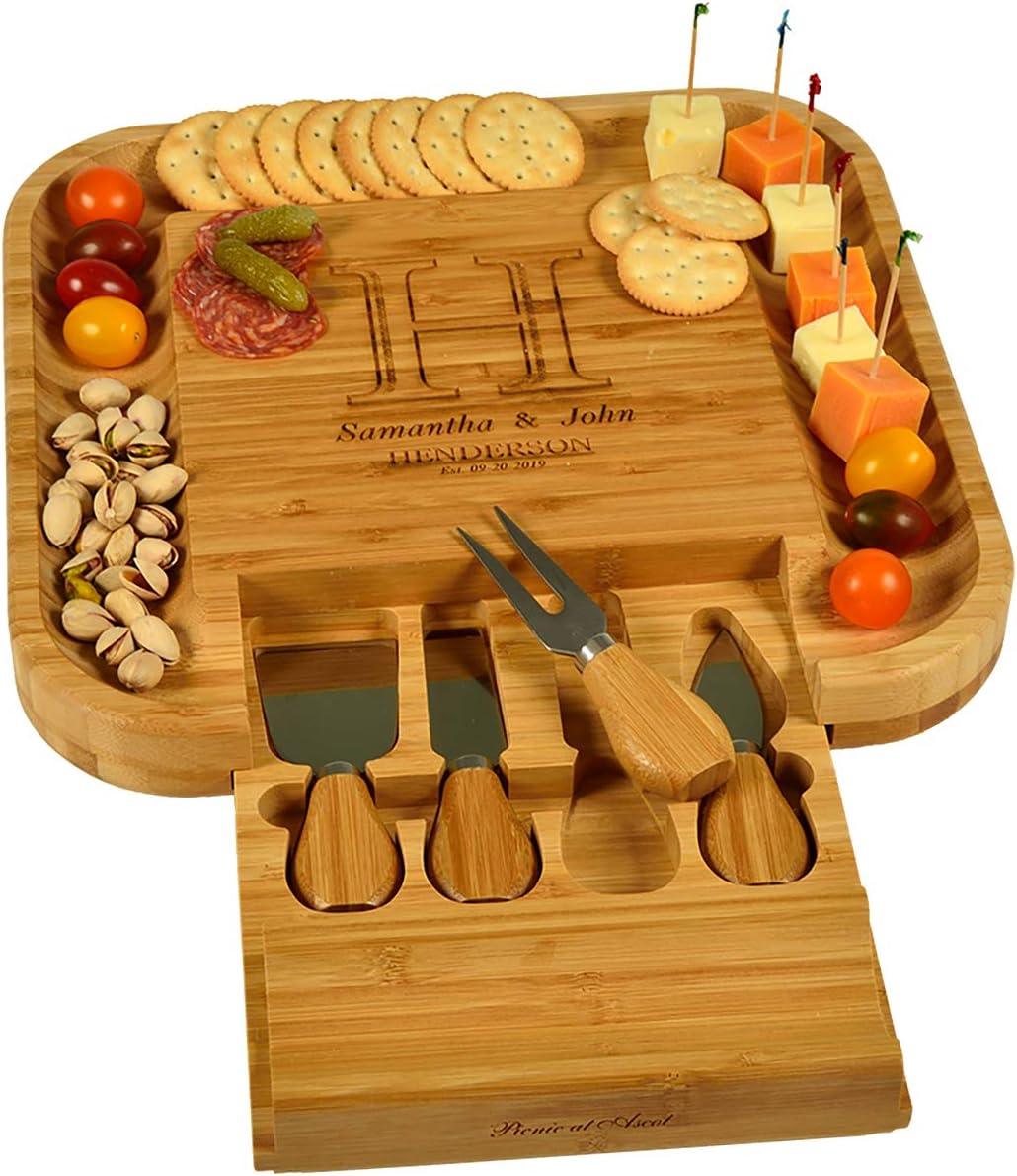 Picnic at Ascot Personalized Charcuterie Board