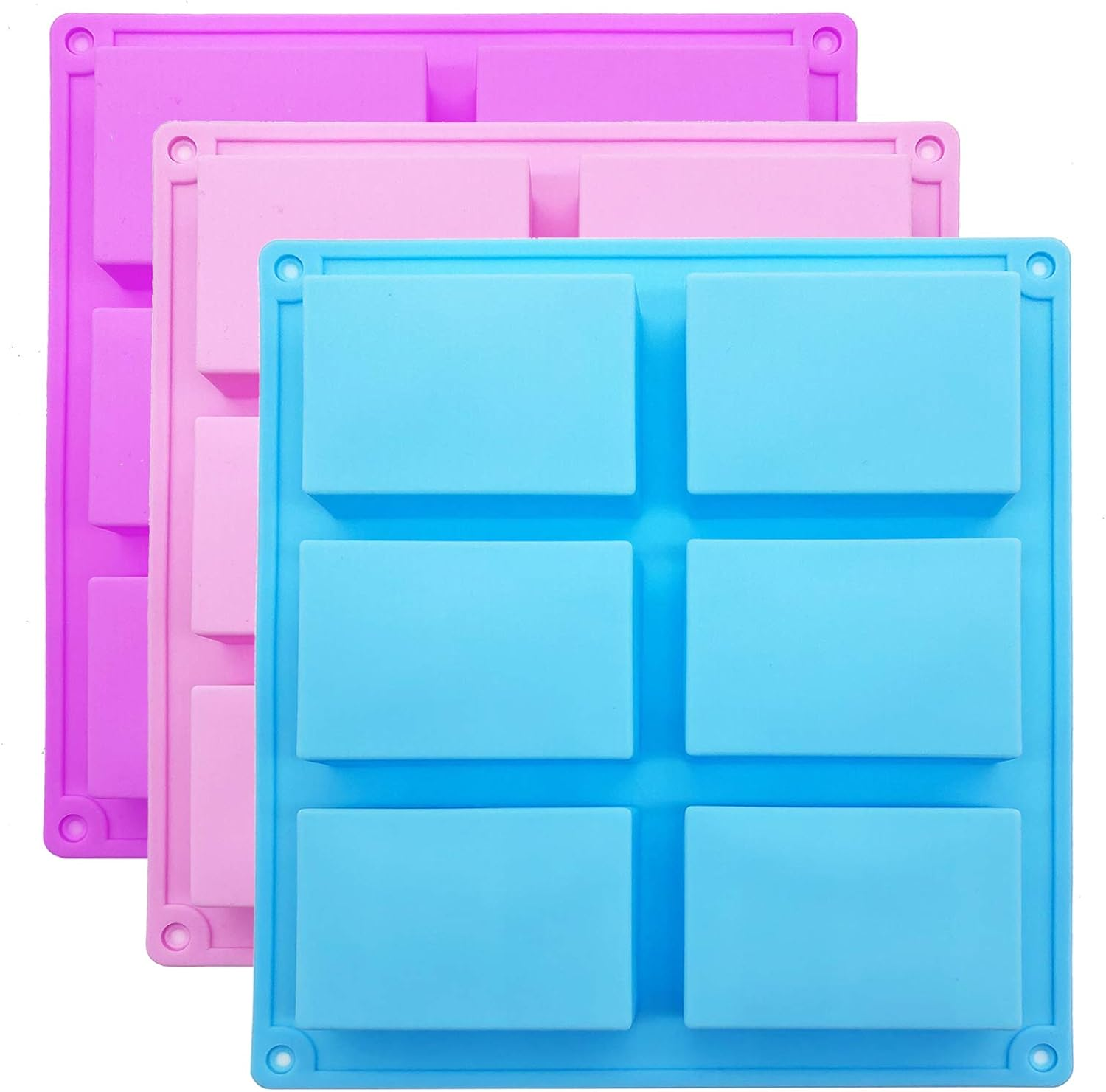 QPEY Silicone Soap Molds