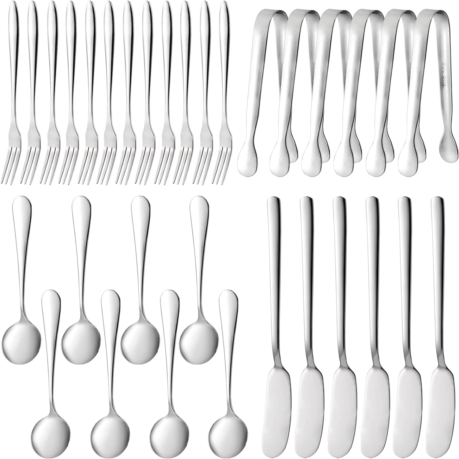 Suwimut Cheese Butter Spreader Knives Set