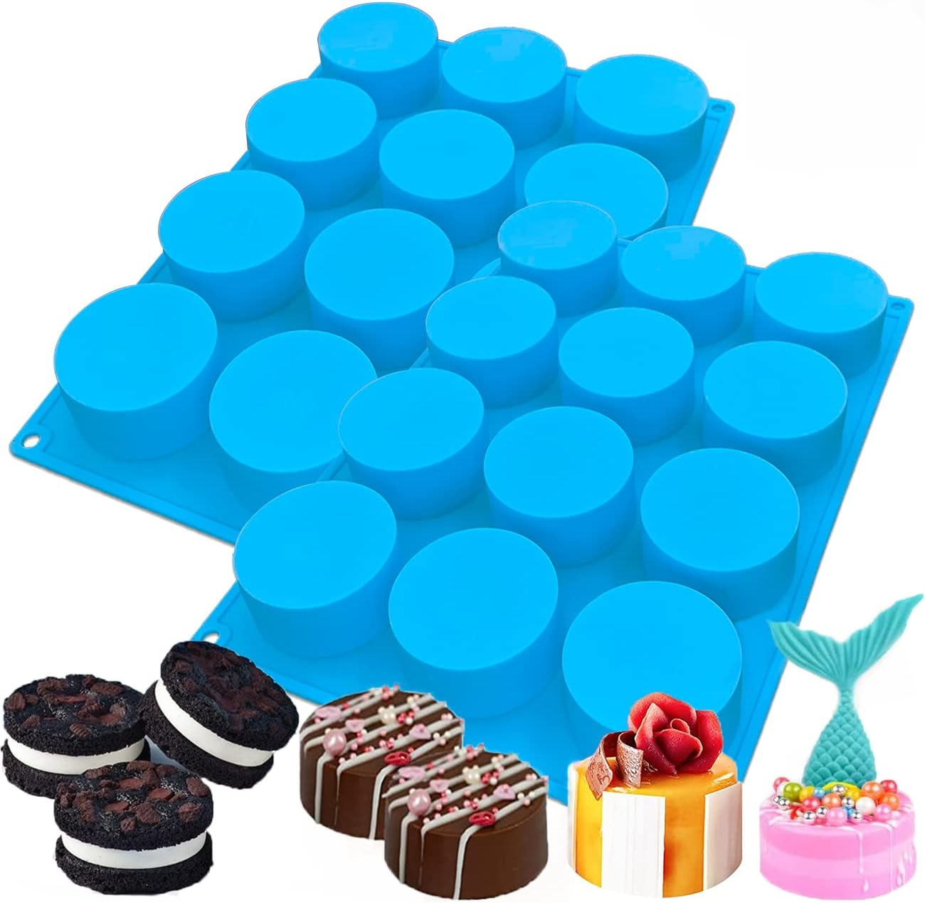 TGBAEBVI Chocolate Cookie Silicone Mold