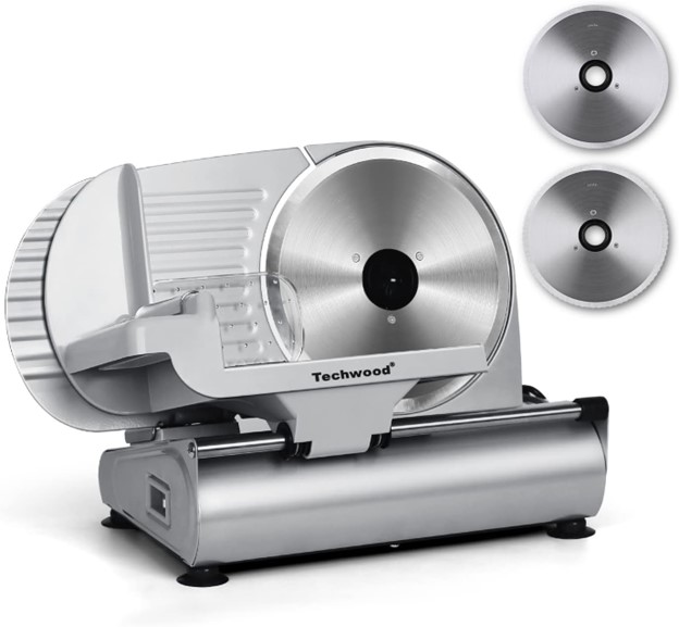 Meat Slicer | 7 Best Options of 2024 13 Techwood 9" Electric Meat Slicer