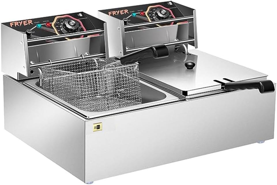 VIVOHOME 20.7 Qt Commercial Electric Deep Fryer