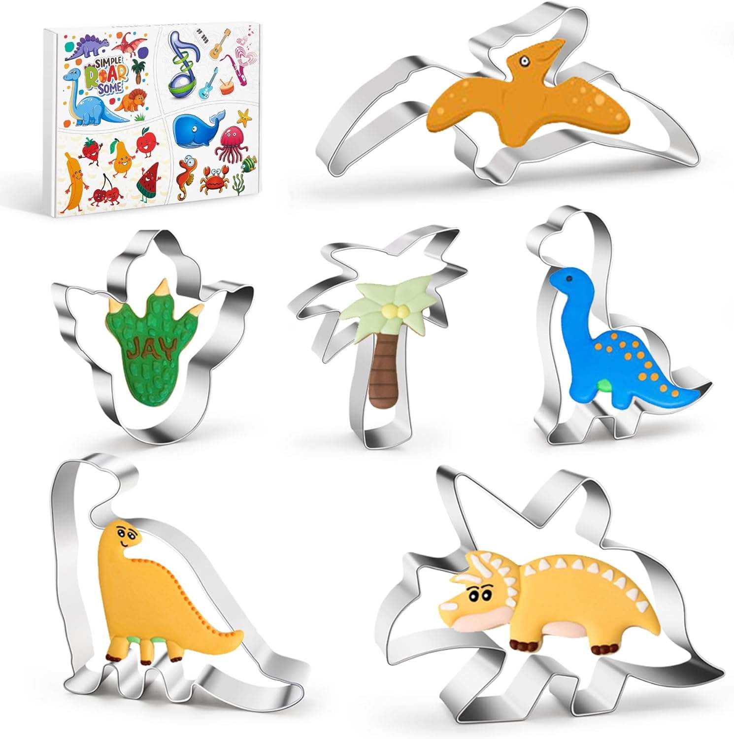 WGPG Dinosaur Cookie Cutters