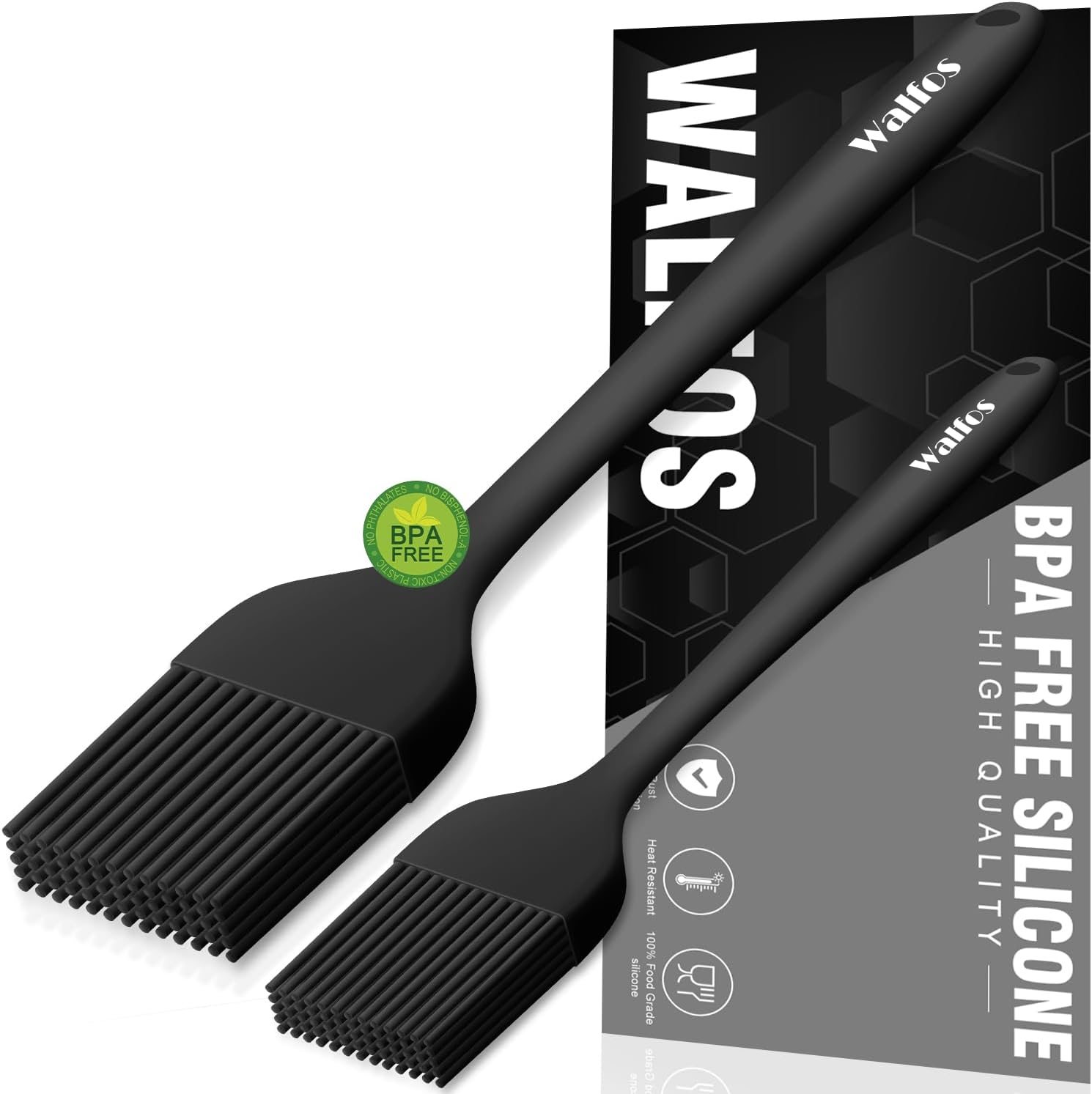 Walfos Silicone Basting Pastry Brush. .