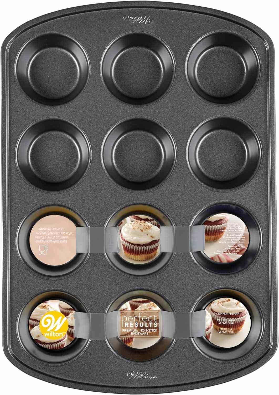 Wilton Perfect Results Premium Non-Stick Cupcake Pan