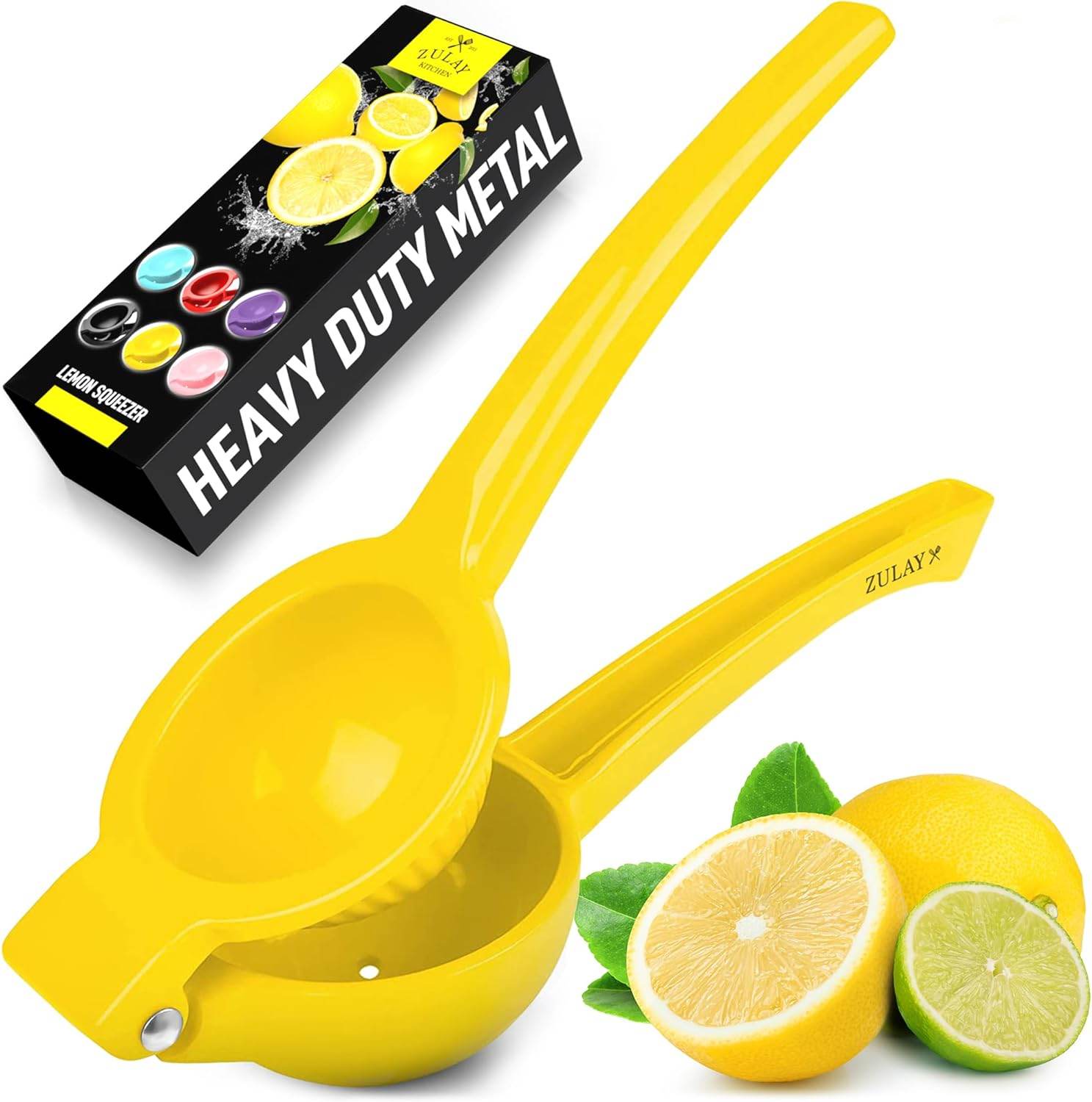 Zulay Kitchen Metal Lemon Squeezer