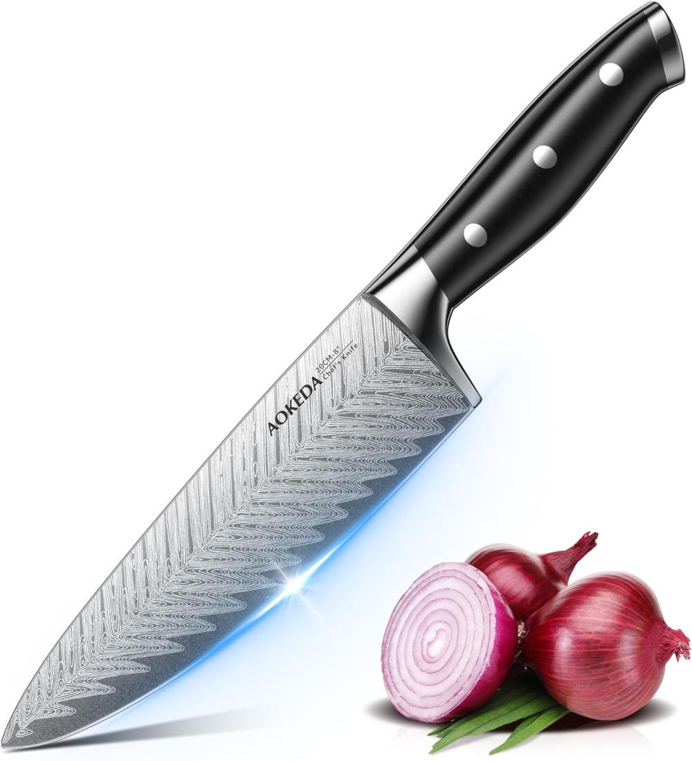 aokeda professional kitchen knife - best value