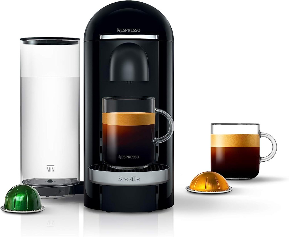 breville nespresso vertuoplus deluxe coffee machine - great design