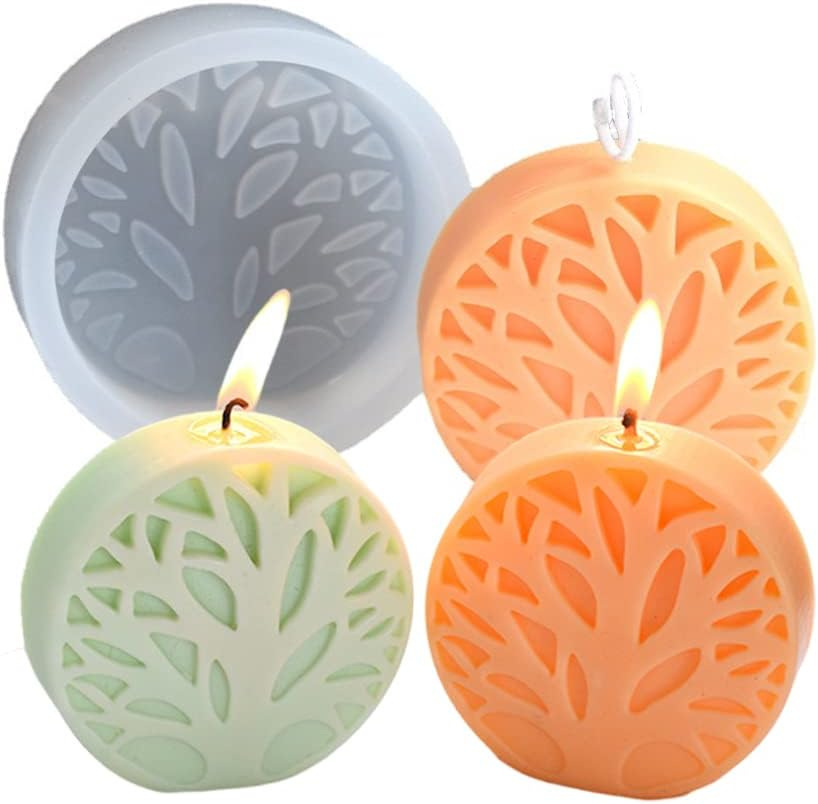 cestony tree of life candle silicone molds - simple to release