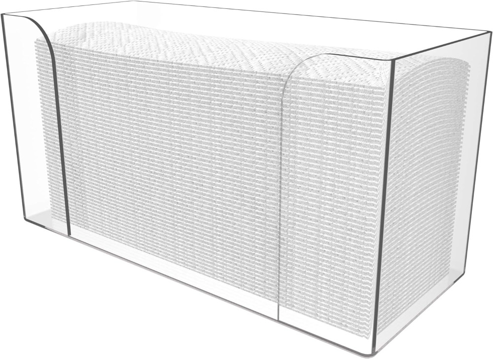cq acrylic paper towel dispenser - sturdiness