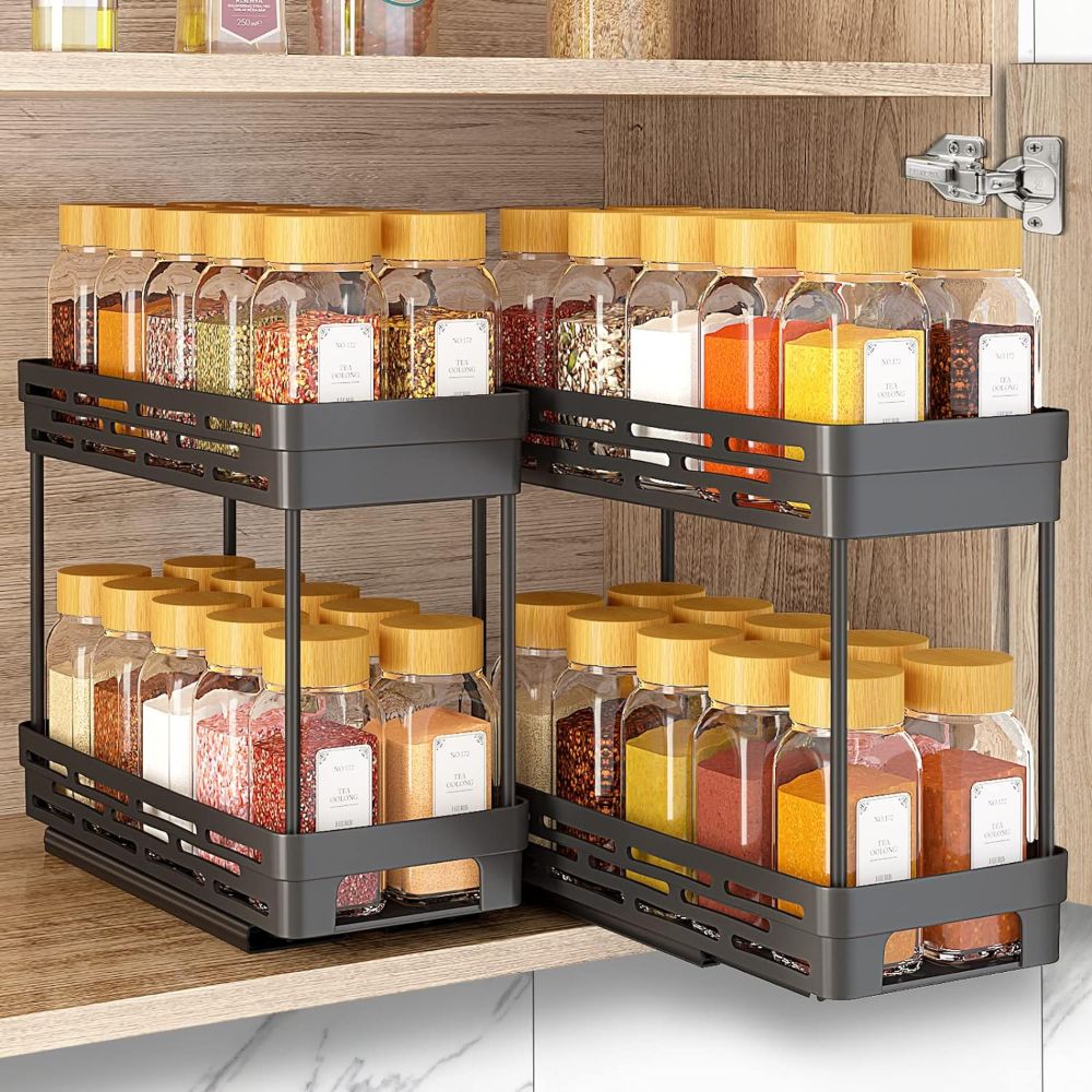 dabige pull out spice rack organizer - great design