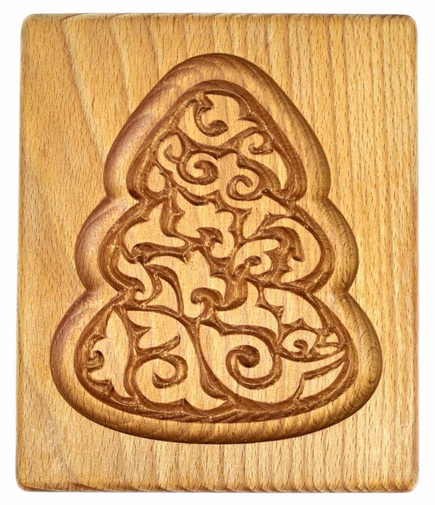 decolazer wooden cookie mold - great design