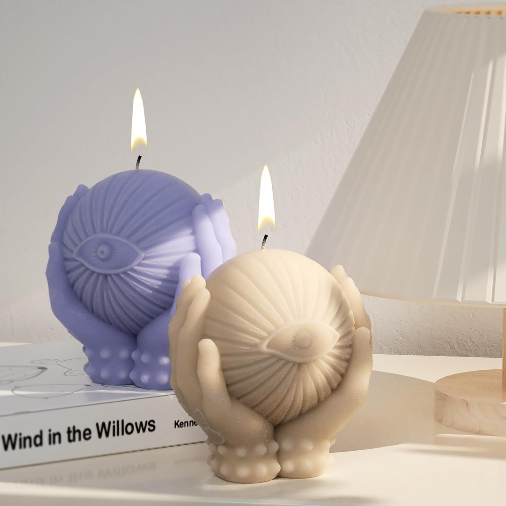eseens skull eye candle mold - best value