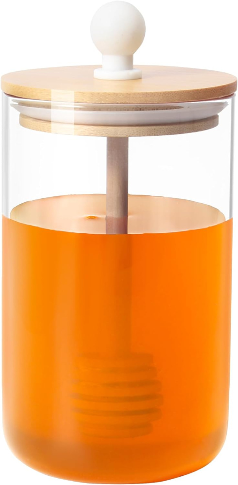 Honey Jar | 5 Best Options of 2024 11 givameihf glass honey jar - best value
