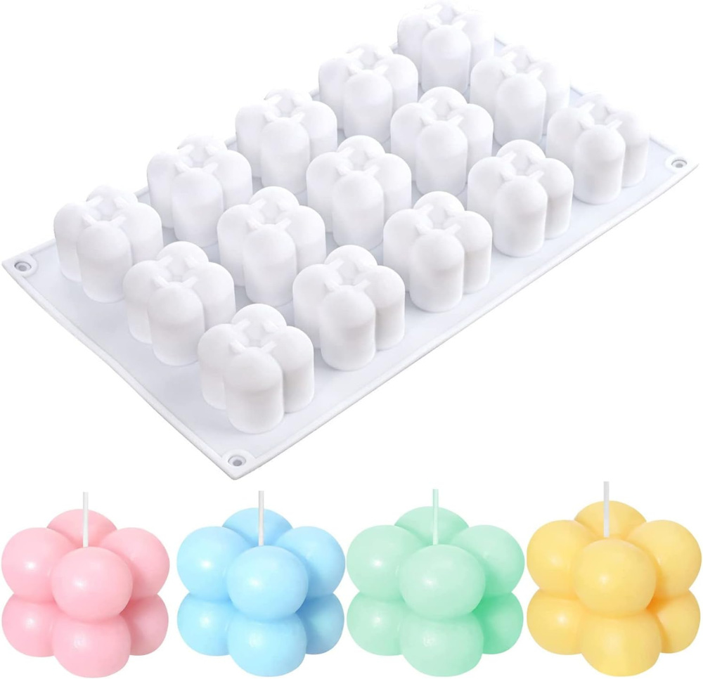 konrisa 3d bubble candle molds - easy to demold