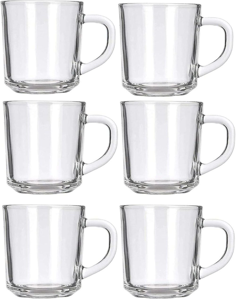 lavohome clear café glass coffee mugs - great design