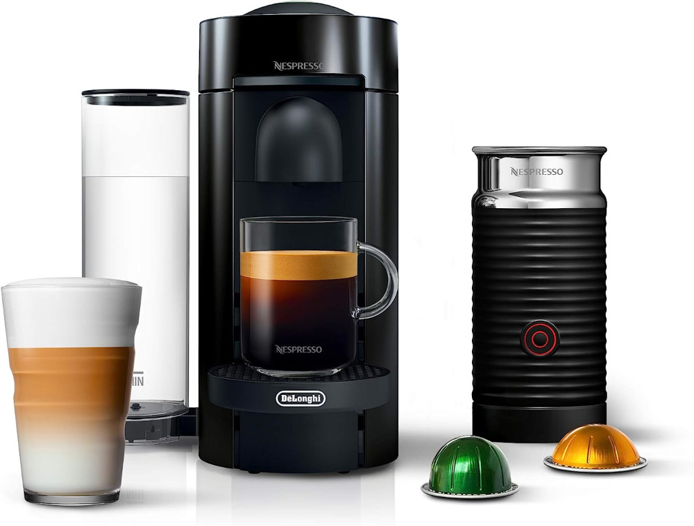nespresso vertuoplus coffee and espresso machine - our top pick